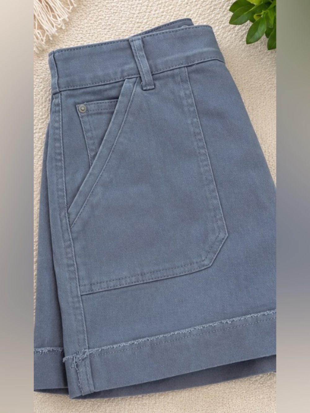 Wit & Wisdom Women’s Slate Blue Jean Shorts